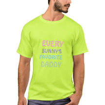 Camiseta favorita de papá de cada conejo