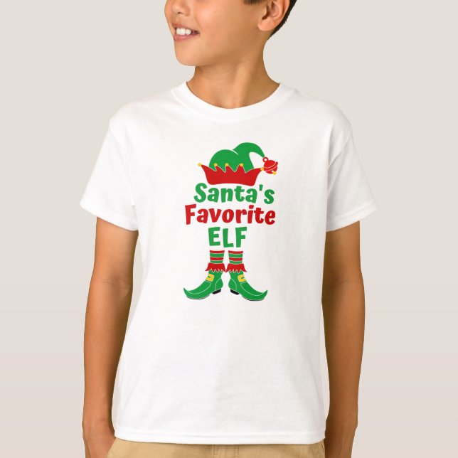 Camiseta favorita del elfo de Santa (Anverso)