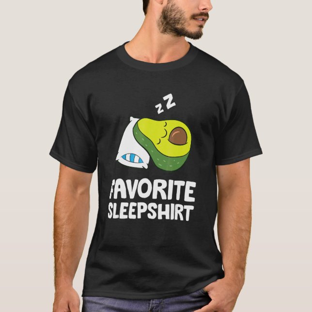 Camiseta Favorite Sleep Avocado  Avocado Pajama (Anverso)