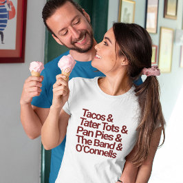 Camiseta Favorite Things Modern List