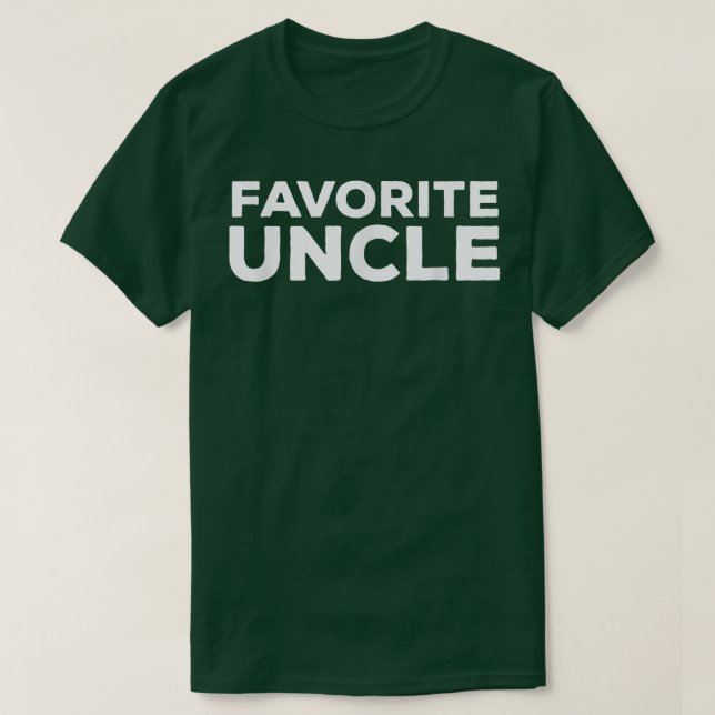 Camiseta Favorite Uncle  Gift For Favorite Uncle  Brother 7 (Diseño del anverso)