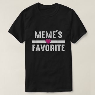 Camiseta Favorito de Meme