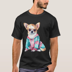 Camiseta Fawn Chihuahua Puppy Retrato