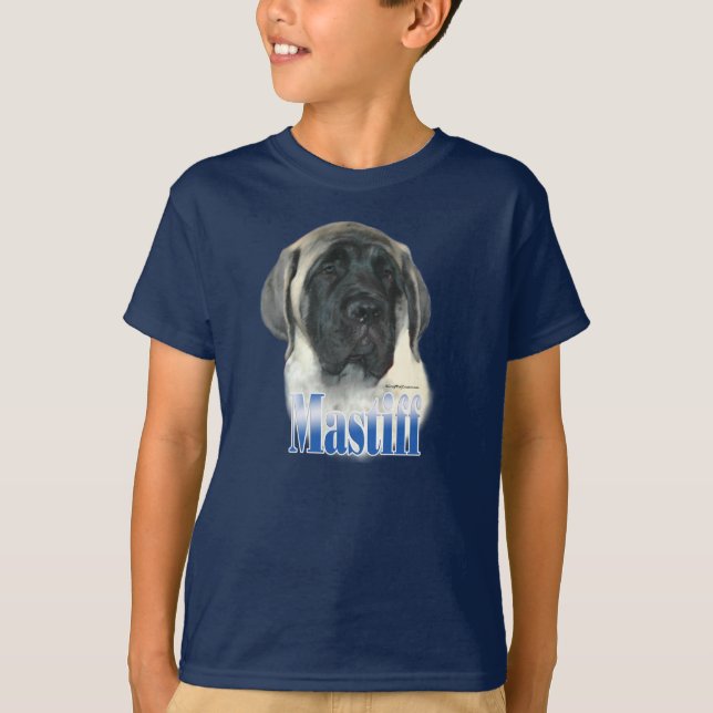 Camiseta Fawn Mastiff Nombre de cachorro T-Shirt (Anverso)