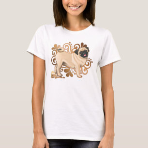Camiseta Fawn Pug
