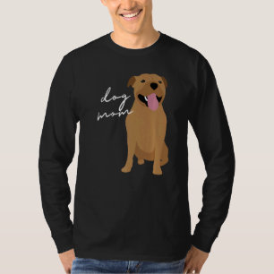 Camiseta Fawn Staffordshire Bull Terrier Dog Mom Mujer