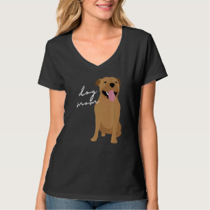 Camiseta Fawn Staffordshire Bull Terrier Dog Mom Mujer