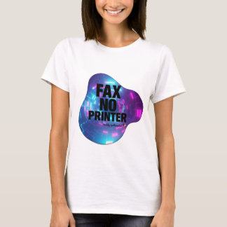Camiseta FAX NO PRINTER ✨ Viral Aesthetic & Y2K Streetwear