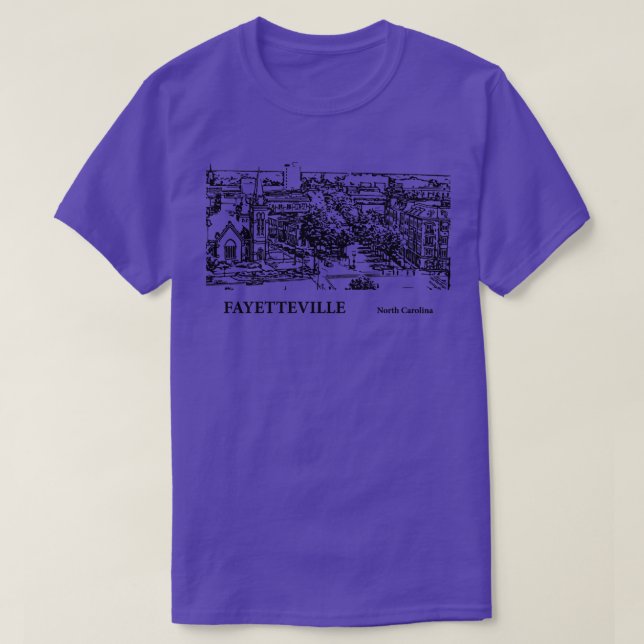 Camiseta Fayetteville North (Diseño del anverso)