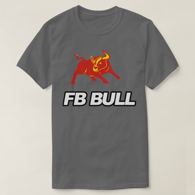 Camiseta FB Bull Red (Diseño del anverso)