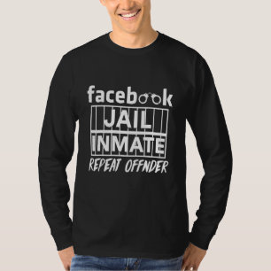 Camiseta Fb Red Social Encarcelan A Prisionero Repetidor De