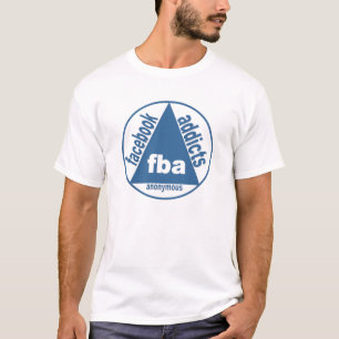 Camiseta FBA:  Adictos a Facebook anónimos