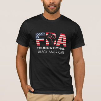 Camiseta FBA Afroamericano Fundacional con Puño Levantado