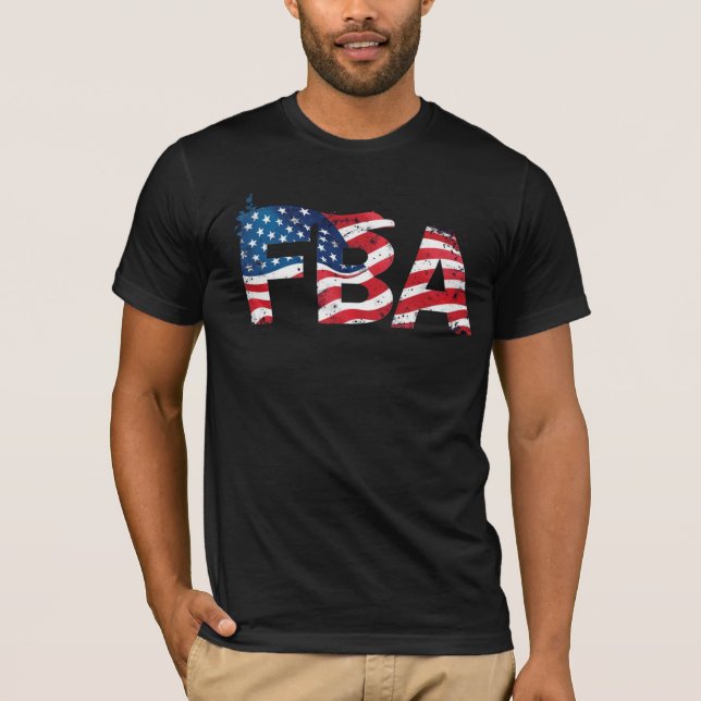Camiseta FBA Afroamericano Fundamental (Anverso)