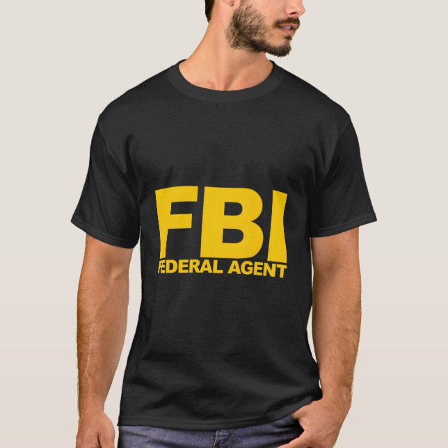 Camiseta Fbi Federal Agent (Anverso)