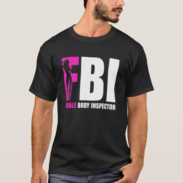 Camiseta FBI Female Body Inspector Acronym   Collector (Anverso)