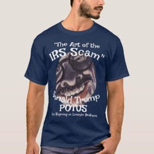 Camiseta FBI ICE CBP IRS Estafa Arte Acuerdo Trump América 