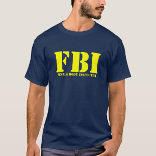 Camiseta FBI - Inspector del cuerpo femenino