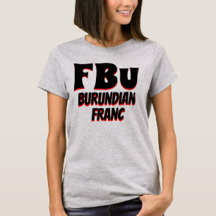 Camiseta FBu franco burundés Gris