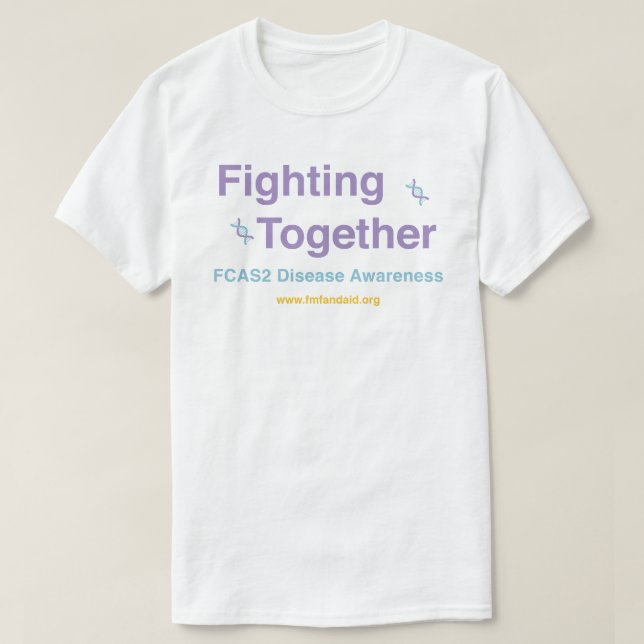 Camiseta FCAS2 Combatiendo Juntos (Diseño del anverso)