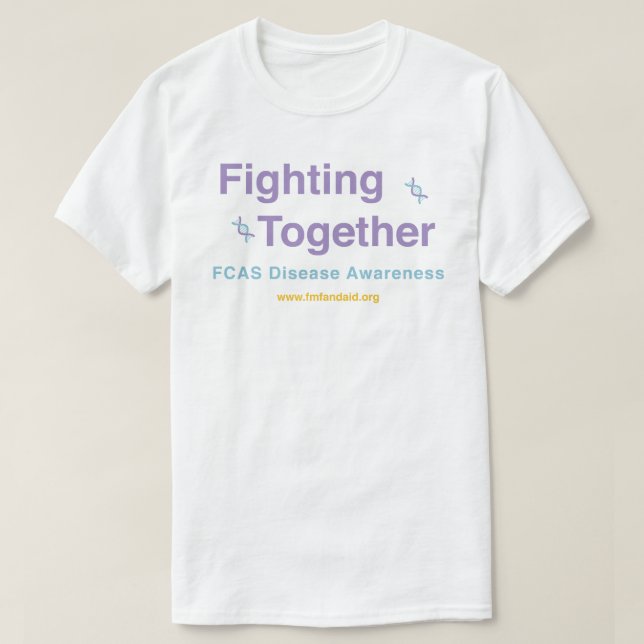 Camiseta FCAS luchando juntos (Diseño del anverso)