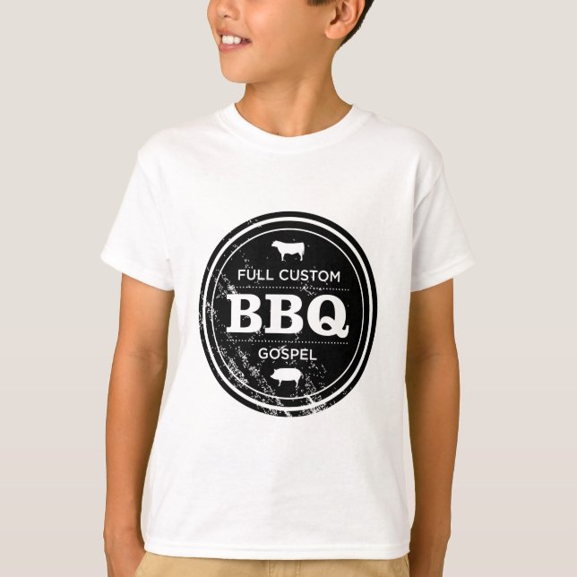 Camiseta FCG-BBQ embroma el logotipo T (Anverso)