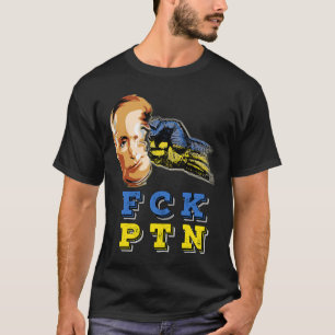 Camiseta Fck Ptn I Stand With Ukraine 2022