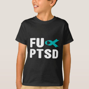 Camiseta Fck Ptsd - Conciencia del trastorno de estrés post
