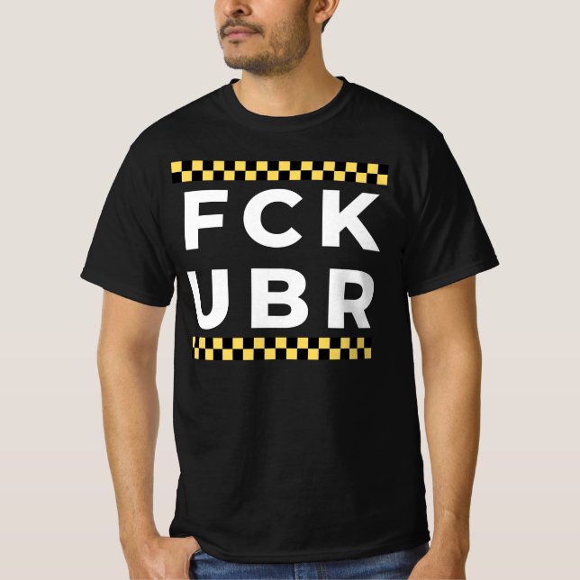 Camiseta FCK UBR - taxi (Anverso)
