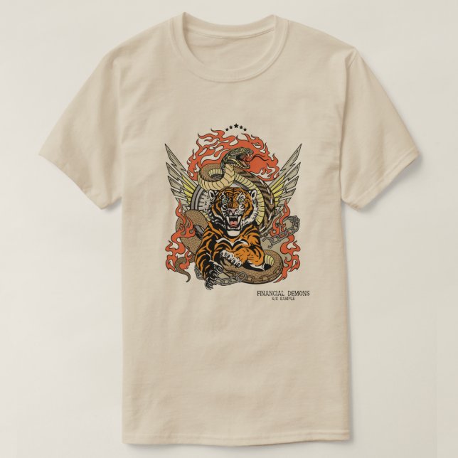 Camiseta FD-Roaring Tiger Tee (Diseño del anverso)