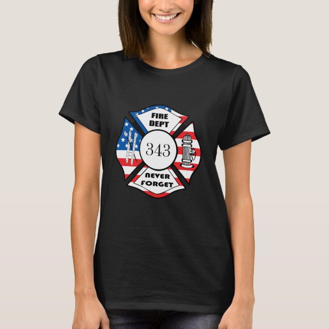Camiseta FDNY Fire Department City Of New York (Anverso)
