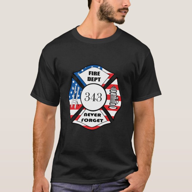 Camiseta FDNY Fire Department City Of New York (Anverso)