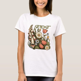 Camiseta FDT Dedalera Margarita Tulipán Sutiles Flores Anti