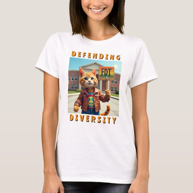 Camiseta FDT defiende la diversidad política (Anverso)