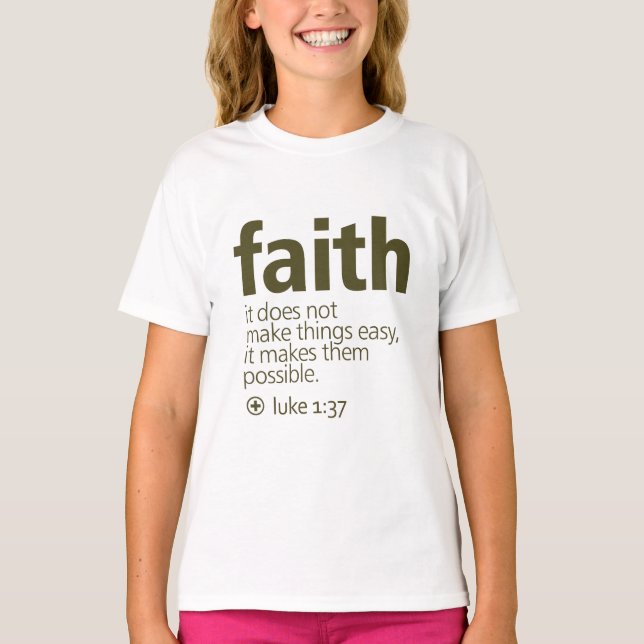 Camiseta Fe (Anverso)