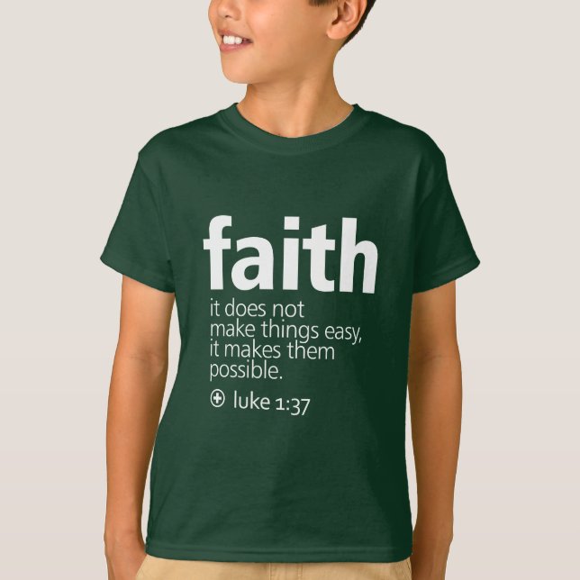 Camiseta Fe (Anverso)