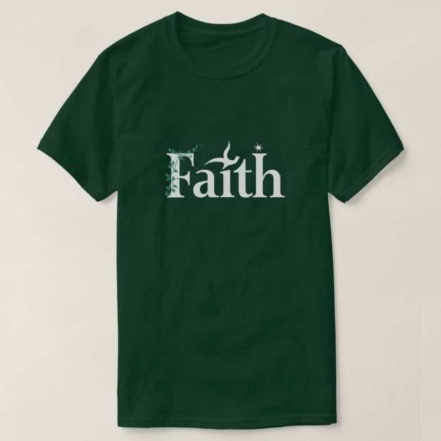 Camiseta Fe (Diseño del anverso)