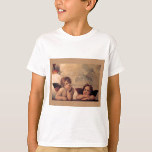 Camiseta fe angel Raphael vintage antigua bendición de pint