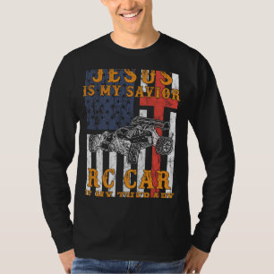 Camiseta Fe controlada a distancia: Jesús es mi salvador, R