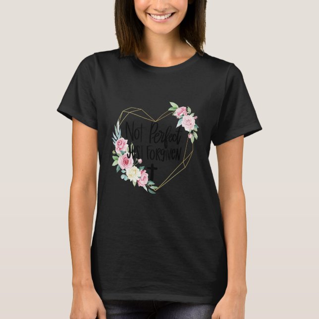 Camiseta Fe cristiana Jesús La religión es Dios sólo perdon (Anverso)