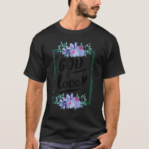 Camiseta Fe cristiana Jesús Religión Dios es amor