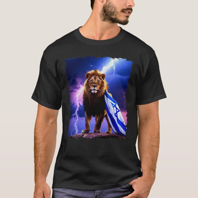 Camiseta Fe Cristiana León De Judá (Anverso)