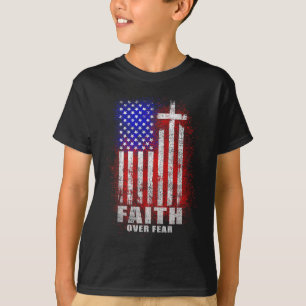 Camiseta Fe Cruz Cristiana Jesús Cristo Hombres Mujeres 