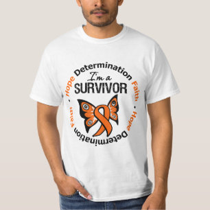 Camiseta Fe de la determinación de la esperanza del