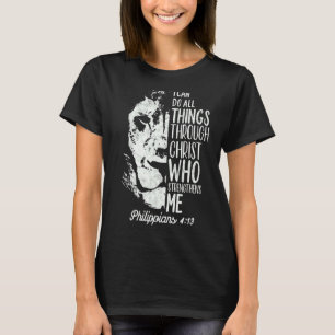 Camiseta Fe de León Puedo Hacer Todas Las Cosas A Través De