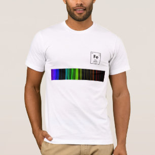 Camiseta FE del espectro de emisión