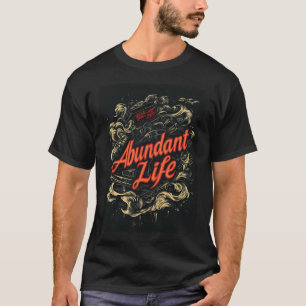 Camiseta Fe del lanzador completo - Tee Abundant Life Biker