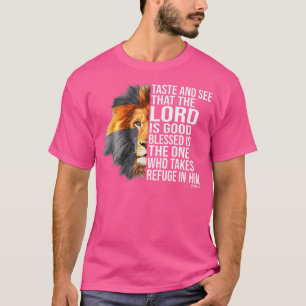 Camiseta Fe En Dios - Salmo Biblia Cristiana