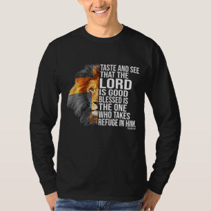 Camiseta Fe en Dios - Salmo de la Biblia Cristiana