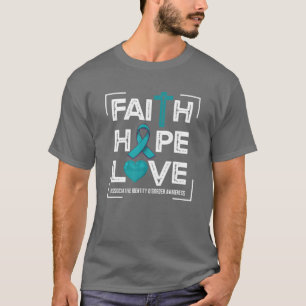 Camiseta Fe Esperanza Amor Desorden de identidad disociable